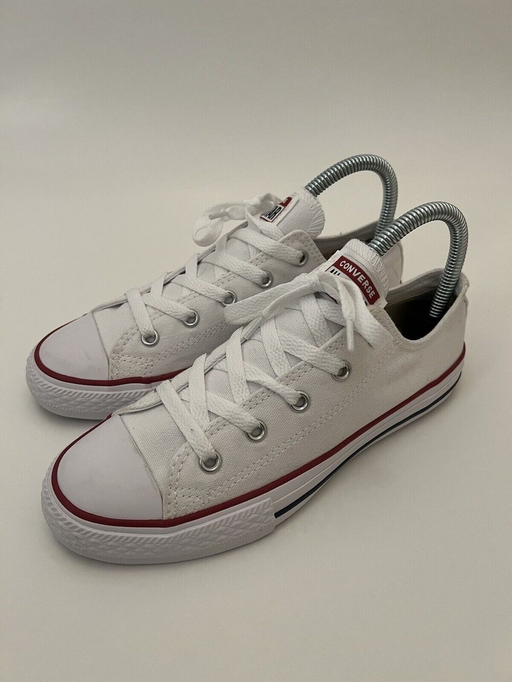 Size 3- Converse All Star Low Top White